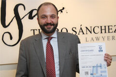 Tuero Sánchez obtiene el sello de calidad UNE-EN ISO 9001:2008 Jose Antonio Tuero-Sánchez