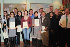 Se convoca XXIVº Curso de Urbanismo de la Asociación Española de Abogados Urbanistas Alumnos que reciben su diploma en anterior edición.