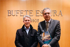 Escura y ADIN actualizan el Convenio Regulador de Colaboración coincidiendo con el 50 aniversario de la patronal náutica Bufete Escura