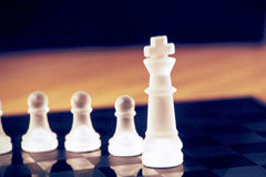 ‘Juego de tronos’: la importancia de fijar la estrategia correcta Cuatro piezas de ajedrez.