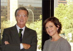 Alfonso Suárez y Pilar Albert