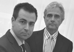 De izda. a dcha.: Alvaro Pérez Lluna y Alvaro Pérez Ortola De izda. a dcha.: Alvaro Pérez Lluna y Alvaro Pérez Ortola