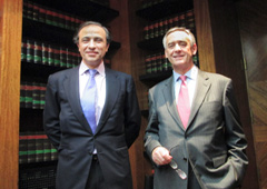 Antonio Tavira y Jaime Olleros