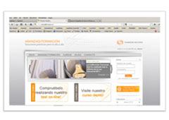 Imagen de la página de E-Learning Imagen de la página de E-Learning