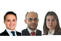 Clifford Chance nombra dos nuevos socios y una Counsel en España De izda. a dcha: Samir Azzouzi, Josep Montefusco y Ana Torres
