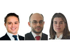 De izda. a dcha: Samir Azzouzi, Josep Montefusco y Ana Torres