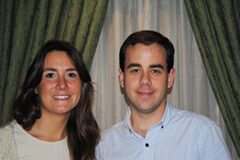 Becas de estudio en Urbanismo para jóvenes que convoca la Asociación Española de Abogados Urbanistas En la imagen los alumnos becados: Lucía Amor Martínez y José Luis Arenas García