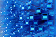 Protege tu marca frente al registro abusivo de nombres de dominio .xxx Varias cajas azules.