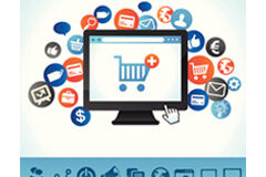 Con la mirada en el comercio electrónico Concepto de comercio electrónico