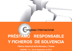 Congreso Internacional de Préstamo Responsable y Ficheros de Solvencia