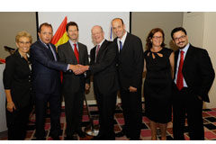 Cremades & Calvo-Sotelo, primer bufete español en abrir despacho en Israel Imagen de la apertura.
