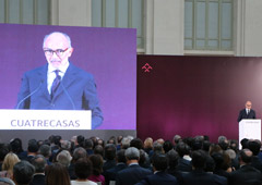 La firma celebra un acto institucional en el Palacio de Cibeles