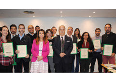 Curso de Urbanismo para formar a jóvenes y profesionales que organiza la Asociación de Abogados Urbanistas Imagen de asistentes