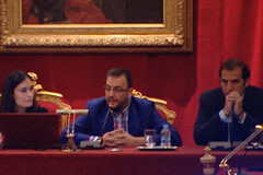 El `Curso práctico de LexNet para graduados sociales´, organizado por Thomson Reuters, dio respuesta a los problemas del uso de la plataforma De izq a derecha, María Jesús Sande Mayo, especialista en Mediación Penal y Familiar, Antonio Berzal, vicepresidente de la Junta de Gobierno del Colegio de Graduados Sociales de Madrid y Jorge Carlos Alonso Villar, responsable de relaciones con Universida