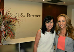 De izda. a dcha.: Dra. Mara Dierssen y Ariana Arenas