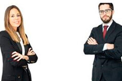 DUEÑAS RUART ABOGADOS refuerza sus departamentos de Laboral y Mercantil con las incorporaciones de Fátima Pérez y Carlos Paumard. Fátima Pérez y Carlos Paumard
