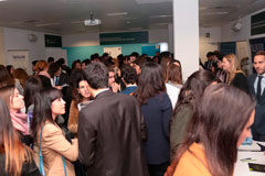 El Encuentro Empresarial del Centro de Estudios Garrigues cumple 10 años acercando el talento al mercado laboral Imagen del encuentro empresarial en una edición 2017
