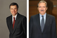 Bufete Escura y Graphispack Asociación firman un convenio de colaboración Fernando Escura y Javier Riera-Marsá