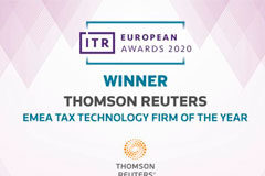 Thomson Reuters, Tax Technology Firm of the Year Thomson Reuters, Tax Technology Firm of the Year