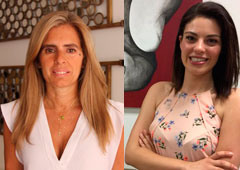 Ana Fazenderio y Marta Câncio