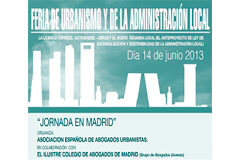 Feria del urbanismo y de la administración local Imagen promocional de la jornada