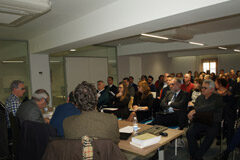 El Foro Aranzadi Social Elche 2018-2019 analiza el contenido social de las normas de cierre y de apertura de año Imagen de los asistentes al foro