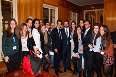 Alberto Cabello, nuevo presidente de los abogados jóvenes madrileños Candidatura ganadora en las elecciones de la Agrupación de Jóvenes Abogados