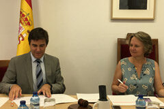 Thomson Reuters y ASCOM firman un acuerdo de colaboración para impulsar el II Certamen universitario de Actuaciones en Sala Raúl Castillo y Sylvia Enseñat.