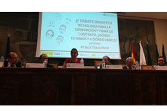 El Instituto de Innovación Legal analiza con otros expertos el estado de la LegalTech para la digitalización de contratos THOMSON REUTERS PARTICIPA EN EL DEBATE ‘TECNOLOGÍA PARA LA GENERACIÓN Y FIRMA DE CONTRATOS’