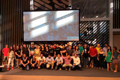 Facilitar a los abogados perseguidos tecnologías seguras, objetivo del Legal Hackathon Madrid Foto de familia de los asistentes al evento