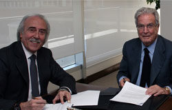 Garrigues asesorará a la Fundación Consejo España-India Antonio Escámez y Antonio Garrigues