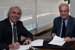 Antonio Escámez y Antonio Garrigues Antonio Escámez y Antonio Garrigues