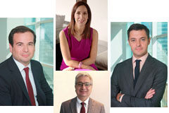 Garrigues refuerza su oficina de Chile con cuatro nuevas incorporaciones Eduardo Díez, Mónica Van der Schraft, Pedro García Morales y José Domingo Peñafiel