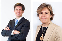 Clifford Chance asesora a Telefónica en las emisiones de deuda híbrida por importe de 1.125.000.000 euros y 625.000.000 euros De izda. a dcha. Antonio Henríquez y Yolanda Azanza