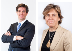 De izda. a dcha. Antonio Henríquez y Yolanda Azanza De izda. a dcha. Antonio Henríquez y Yolanda Azanza