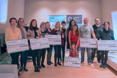 En su primera edición de ‘HSF Integra’, otorga un total de 50.000 euros entre proyectos sociales que contribuyen con los Objetivos de Desarrollo Sostenible aprobados por las Naciones Unidas Imagen de los premiados