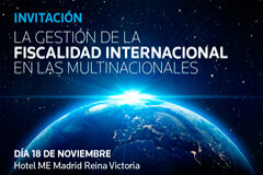 Análisis de la gestión de la Fiscalidad Internacional en las multinacionales Invitación evento