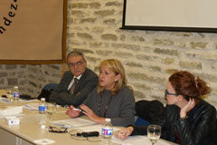 La Magistrada del TSJ de la Comunidad Valenciana, Isabel Moreno de Vianda, en el Foro Aranzadi Social Elche Isabel Moreno de Vianda