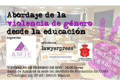 La Asociación de Mujeres Juezas de España (AMJE) presenta ‘Educando en Justicia Igualitaria’ Jornada "Educando en Justicia Igualitaria"