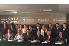 José María Trabada Sánchez de Toca (UCM), ‘Premio Jóvenes Juristas 2017’ Imagen de grupo