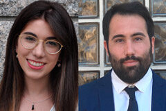 El Foro Español de Laboralistas otorga el premio Jóvenes Laboralistas ex aqueo a Rubén González y a Lidia Gil Lidia Gil Otero y Rubén González Rodríguez