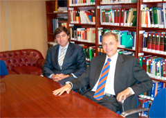 Oscar F. León y Eduardo Olarte