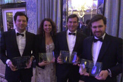 El departamento de fiscal de Linklaters Madrid obtiene dos premios en los prestigiosos International Tax Review Awards Imagen de la entrega