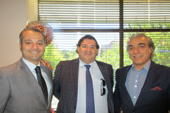 NYURON SYNAPTICS Y LEGAL PLANNING aplican la predicción del comportamiento humano en los equipos de intervención ante emergencias De izquierda a derecha, César Mayoral Director de LEGAL PLANNING, Javier Cassini Director de PREVYCONTROL y Juan Gosálvez CEO de NYURON SYNAPTICS