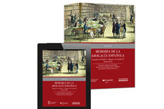 Presentación de ‘Memoria de la Abogacía española. Abogados de Madrid Abogados de España II (1838/1874)’ (Ed. Aranzadi) Imagen de la obra Memoria de la Abogacía