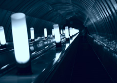 Escaleras de metro Escaleras de metro
