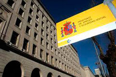 Acto de toma de posesión de Ricardo Gabaldón ante la Ministra de Trabajo Ministerio de Trabajo