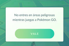 Pokémon Go y su impacto en la ‘legalidad aumentada’ Mensaje de aviso