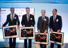 Foto de los premiados