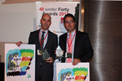 Fundación Aranzadi Lex Nova en los premios Forty under Forty 2013 de Iberian lawyers Premios Forty